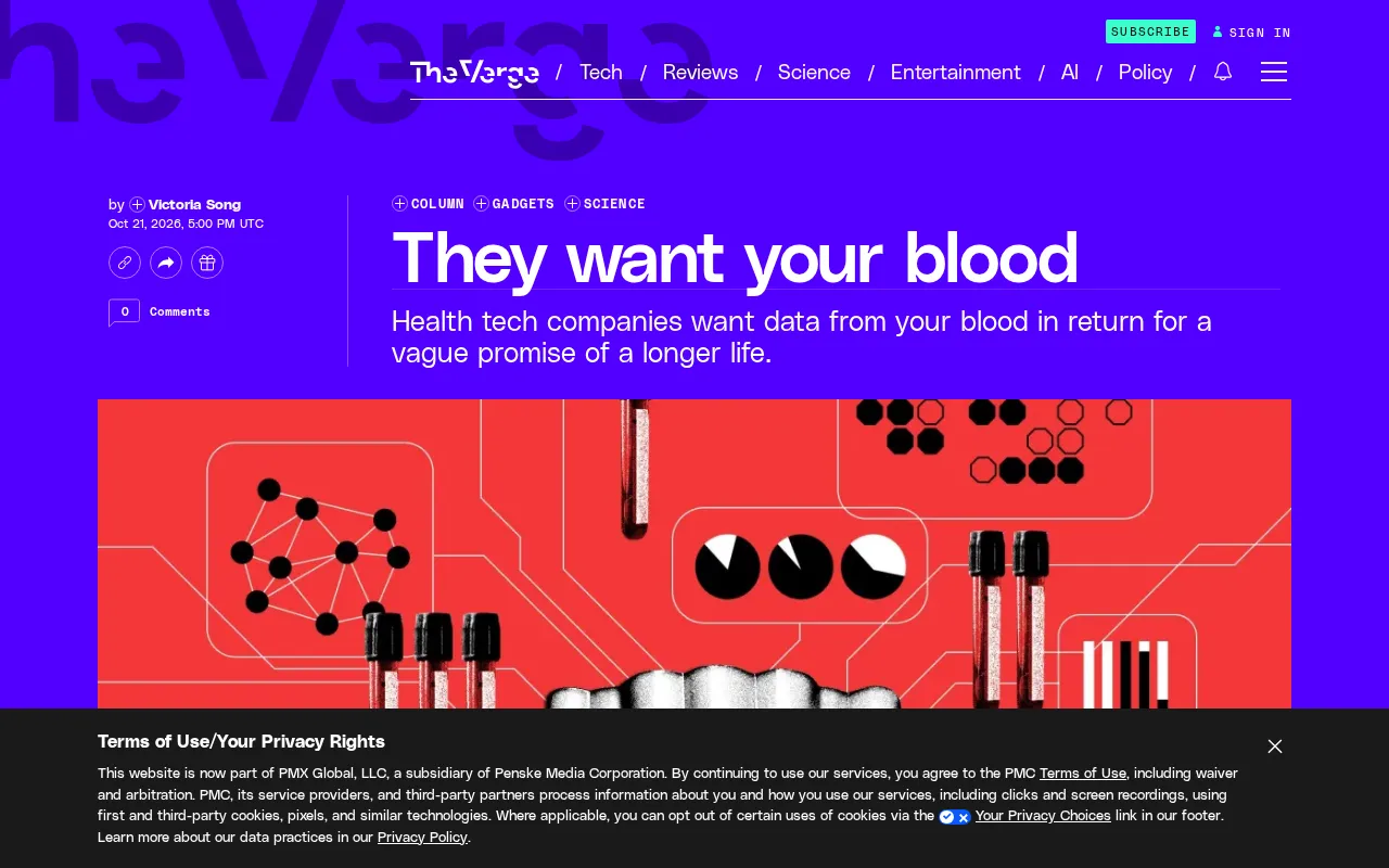 They Want Your Blood: The Frenzy Around Wearables and Blood Testing
