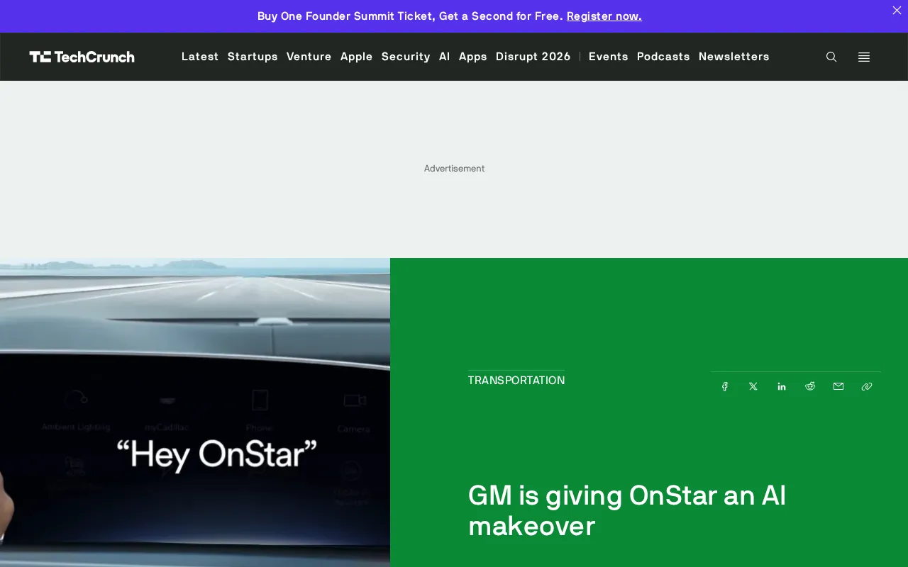 GM Reinvents OnStar with AI: A 30-Year-Old In-Car Service Gets Its Biggest Upgrade Yet