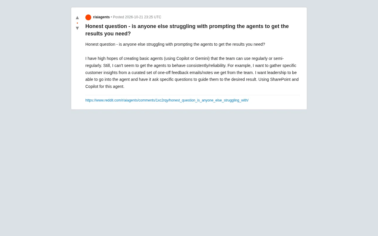 Prompt Failures? The Truth About Why AI Agents Struggle in Production—and How to Fix It