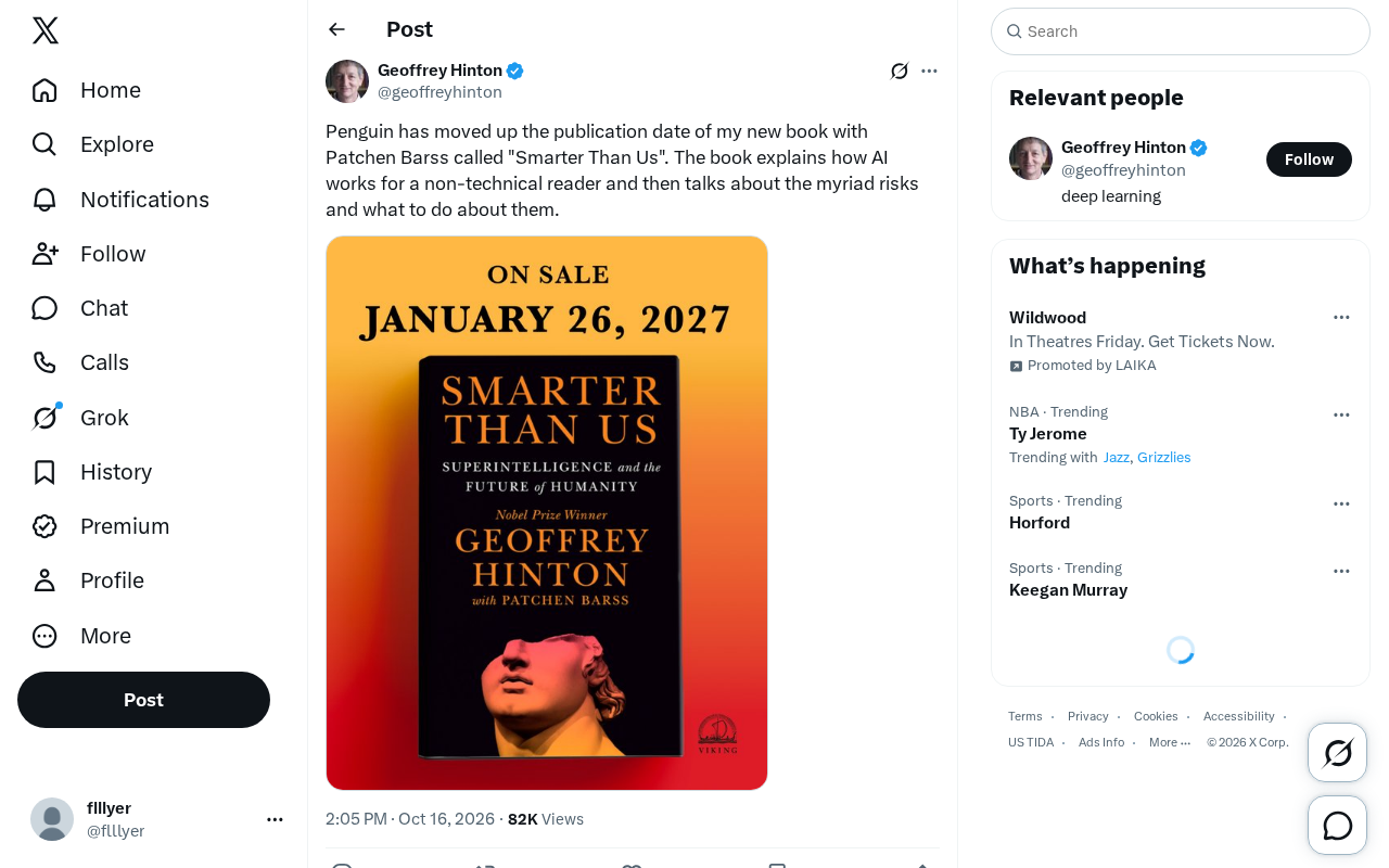 Penguin Moves Up Publication of 'Smarter Than Us': An AI Risk Guide for General Readers