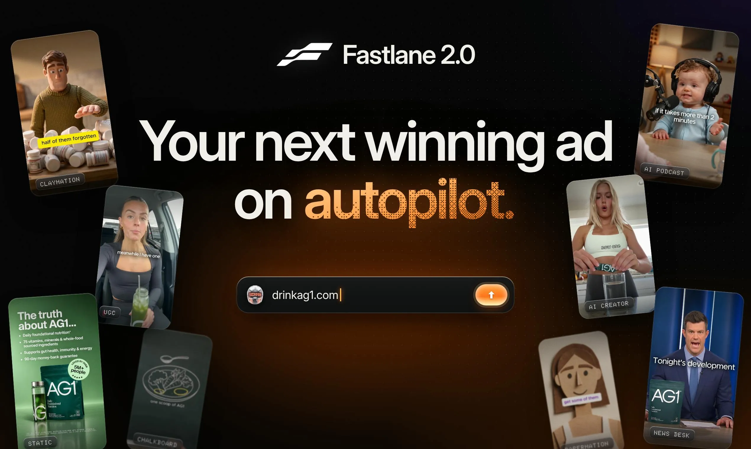 Fastlane 2.0: Fully Automated AI Ad Campaigns, From Creative to Optimization