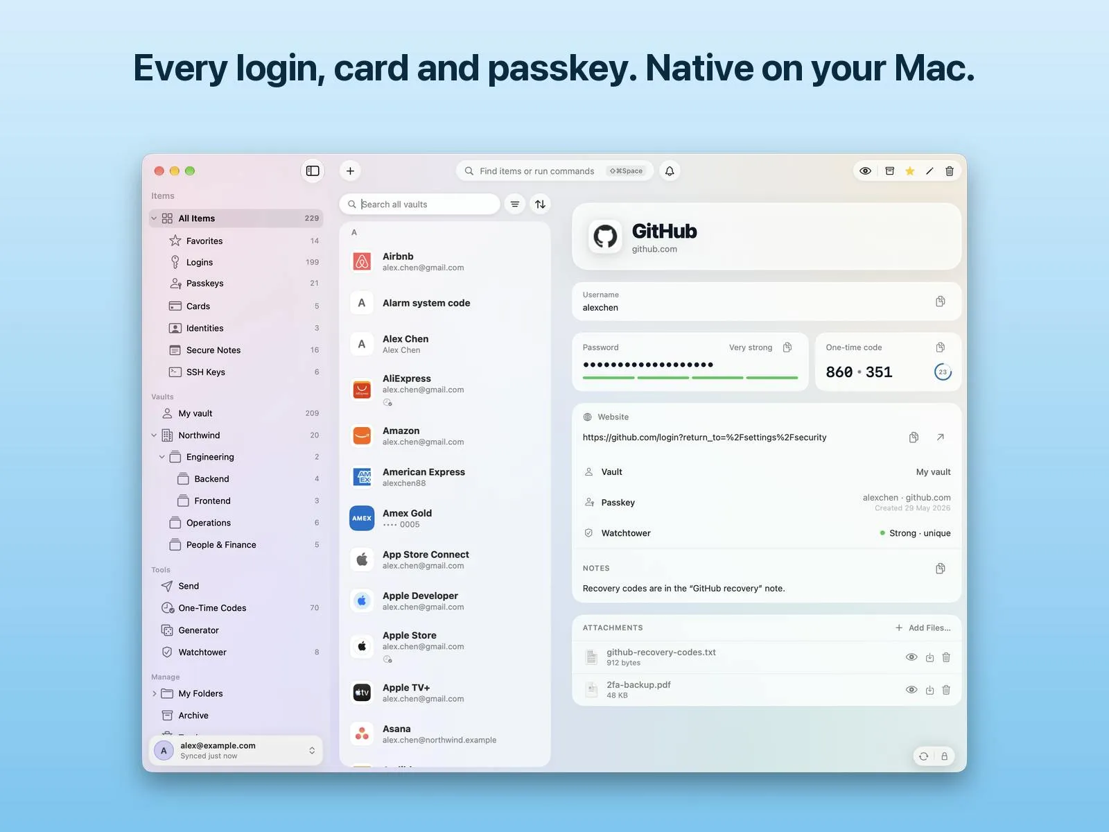 Triwarden: A Native Mac Password Manager with Vaultwarden and Bitwarden Support