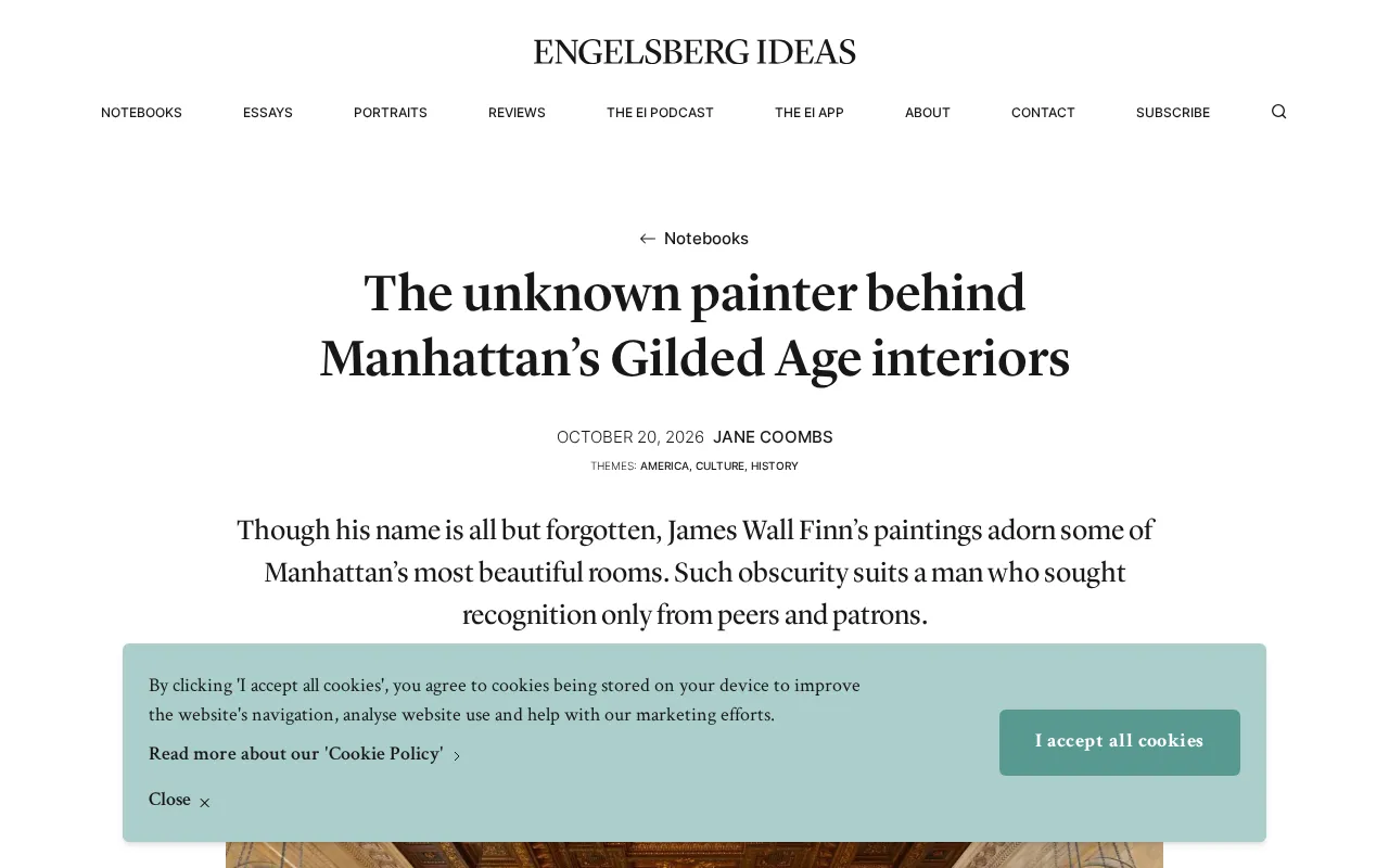 The Unsung Painter Behind Gilded Age Manhattan Interior Design