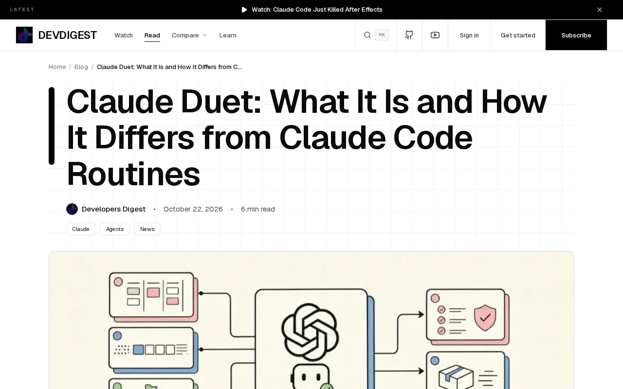 Claude Duet Explained: How Proactive Agents Differ from Claude Code Routines