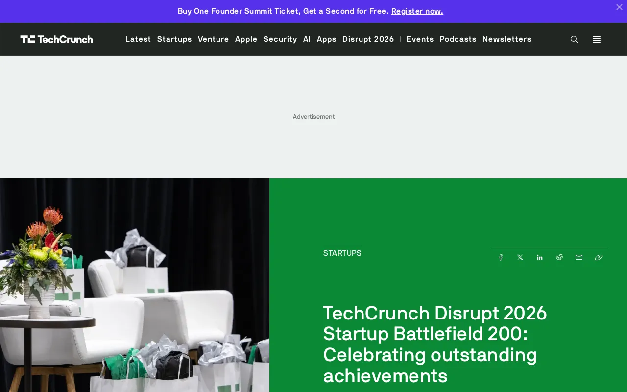 Highlights from TechCrunch Disrupt 2026 Startup Battlefield 200