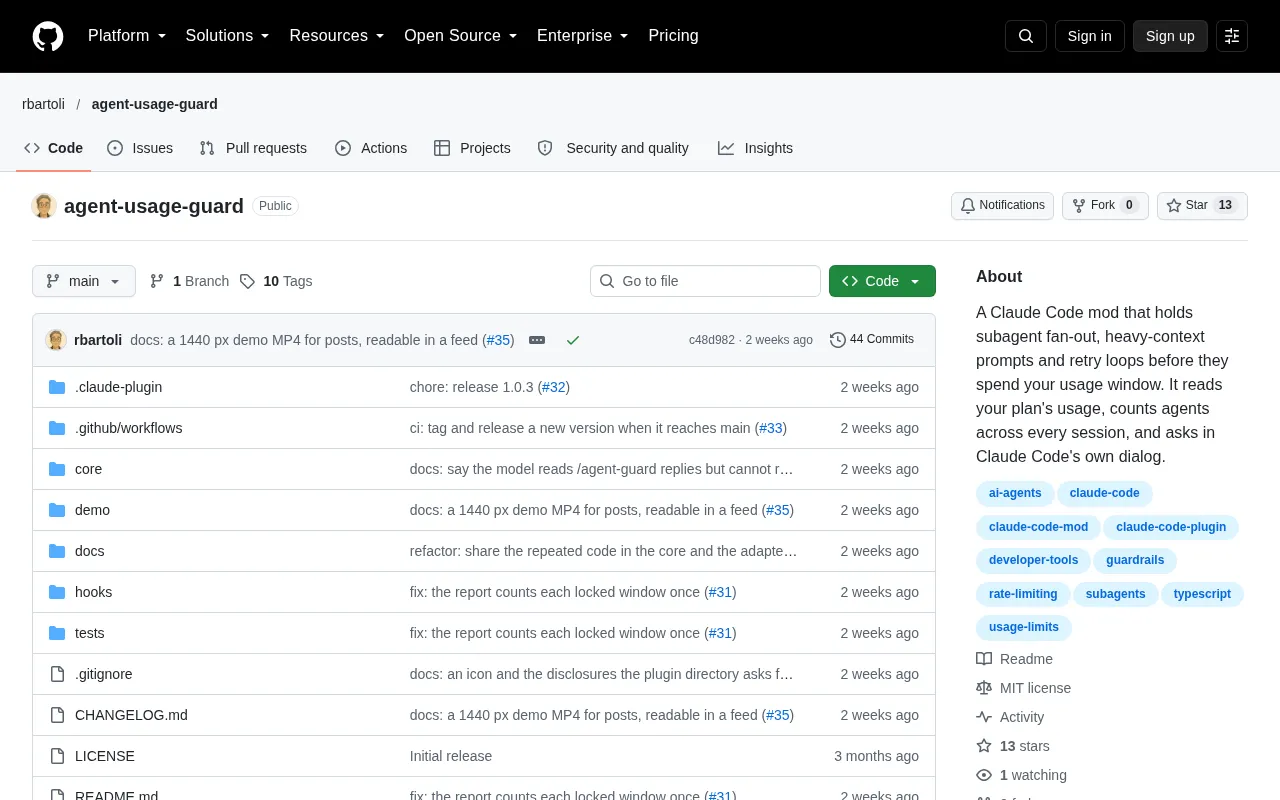 agent-usage-guard: An Open-Source Tool to Protect Claude Code Usage Windows