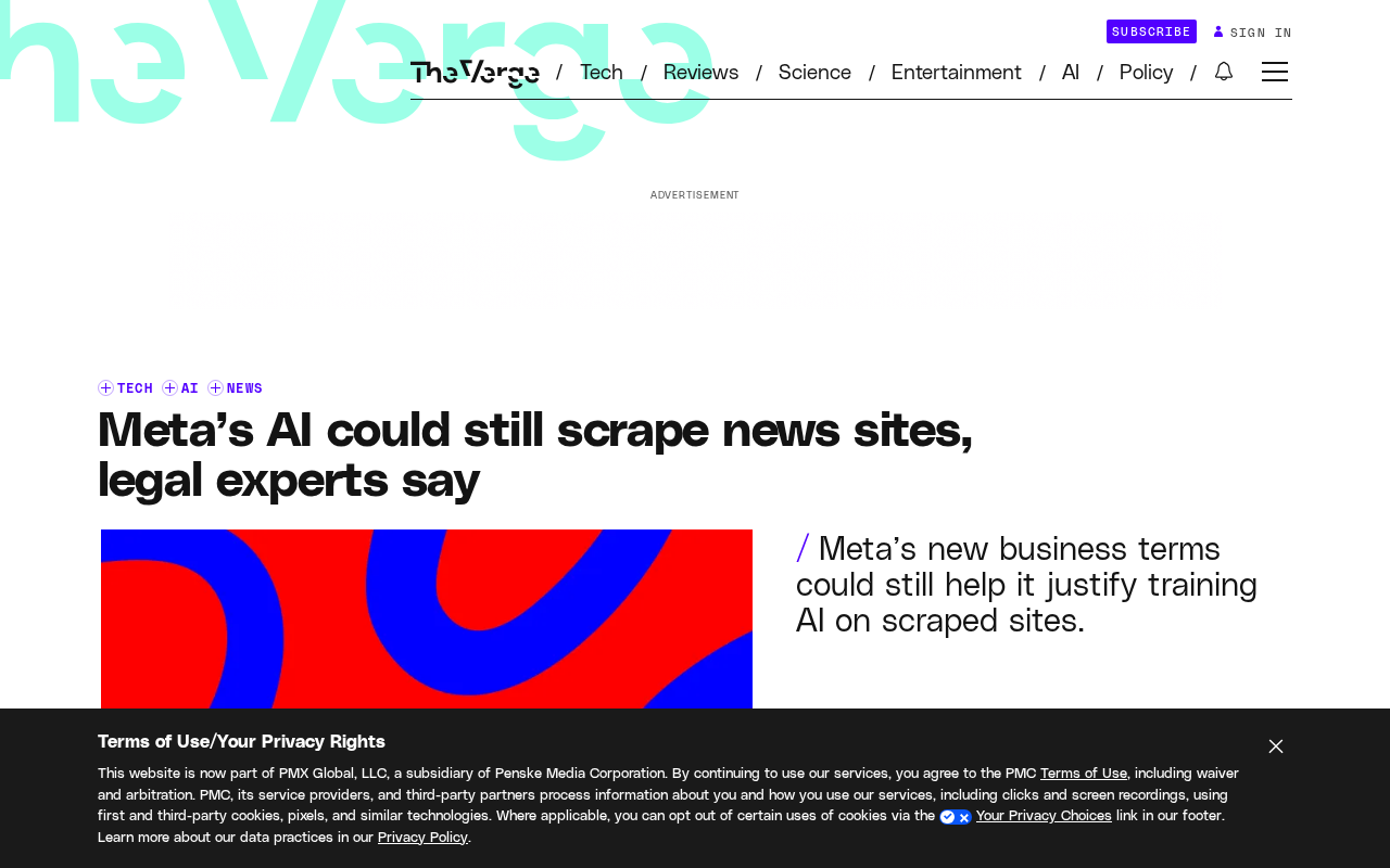 Meta's Clause Revision Still Fails to Stop AI Scraping? Legal Experts Say News Sites' Risks Persist