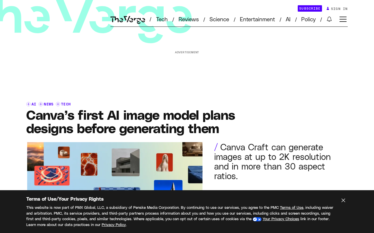 Canva Launches Its First AI Image Model: A Design Revolution That Plans Before It Generates