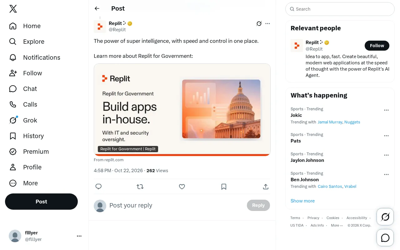 Replit Launches Government Edition: The Speed and Control of Superintelligence
