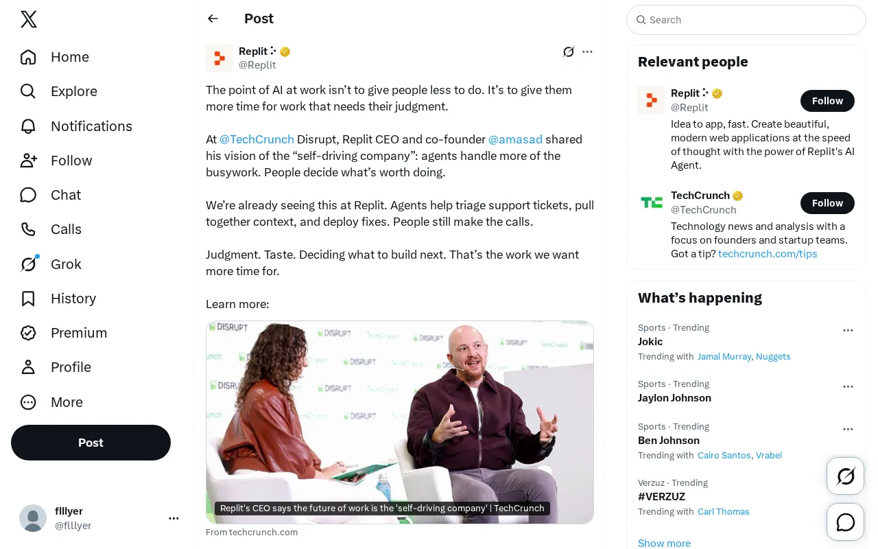 Replit CEO: AI Isn't Here to Replace You — It's Here to Give You More Time to Make Judgment Calls