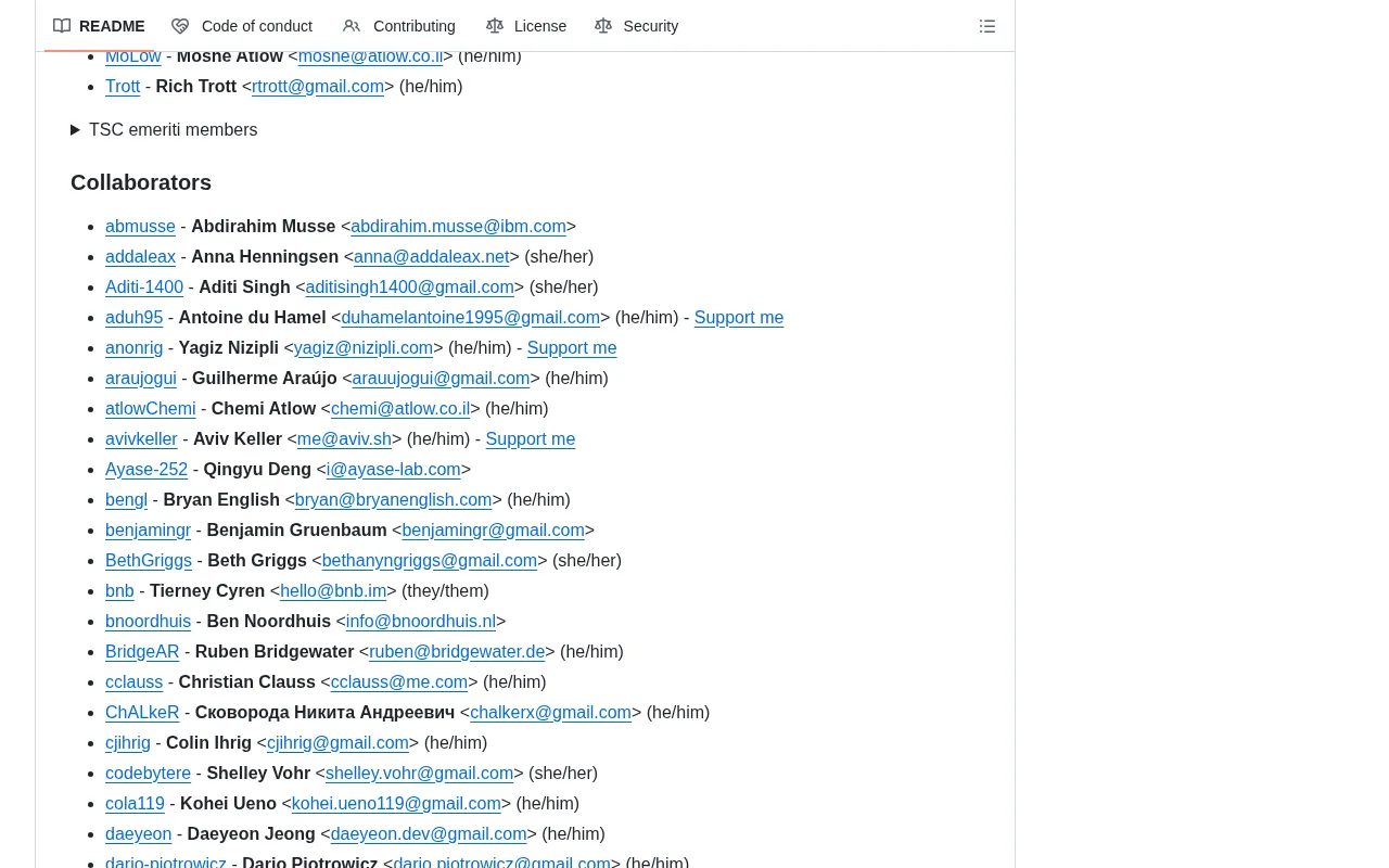 github source: nodejs/node: Node.js JavaScript runtime ✨🐢🚀✨