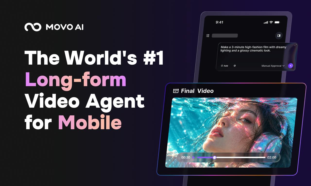 MOVO AI: The First Long-Form Video AI Agent on Mobile