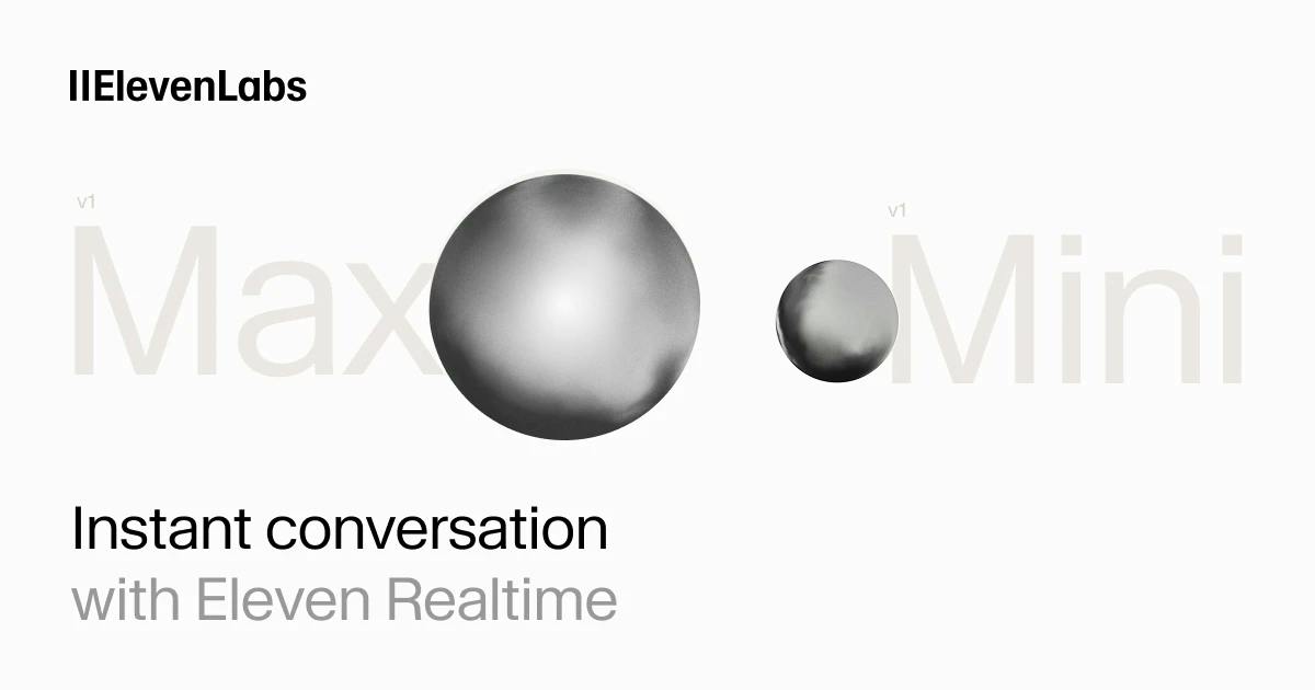 ElevenLabs Realtime Launches: A Voice Agent Model with 570ms Time to First Audio