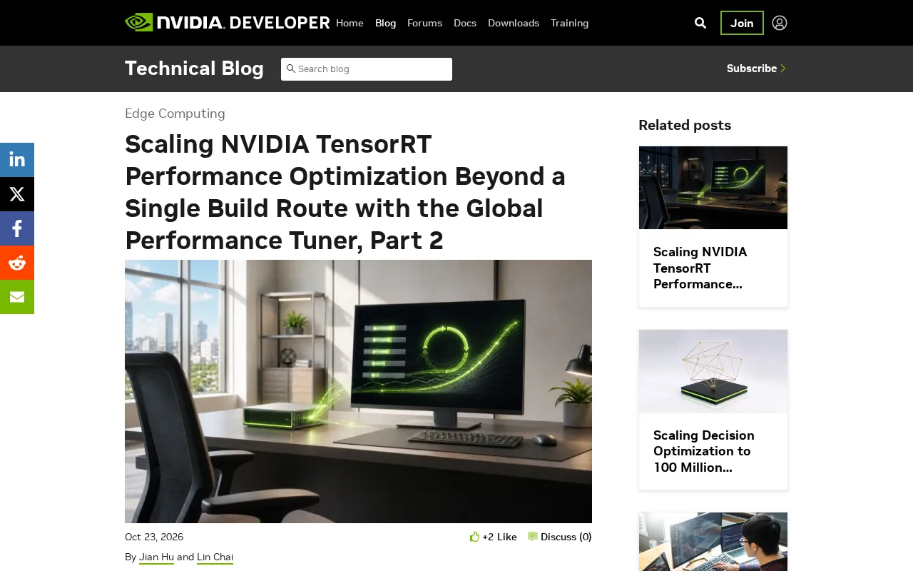 TensorRT Global Performance Tuner: Automated Optimization Beyond a Single Build Path