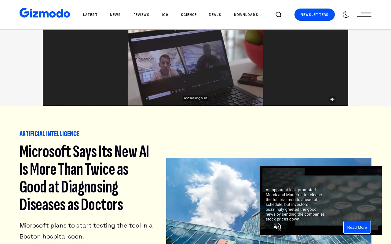 New AI Diagnoses Disease Twice as Well as Doctors, Possibly Reshaping Healthcare