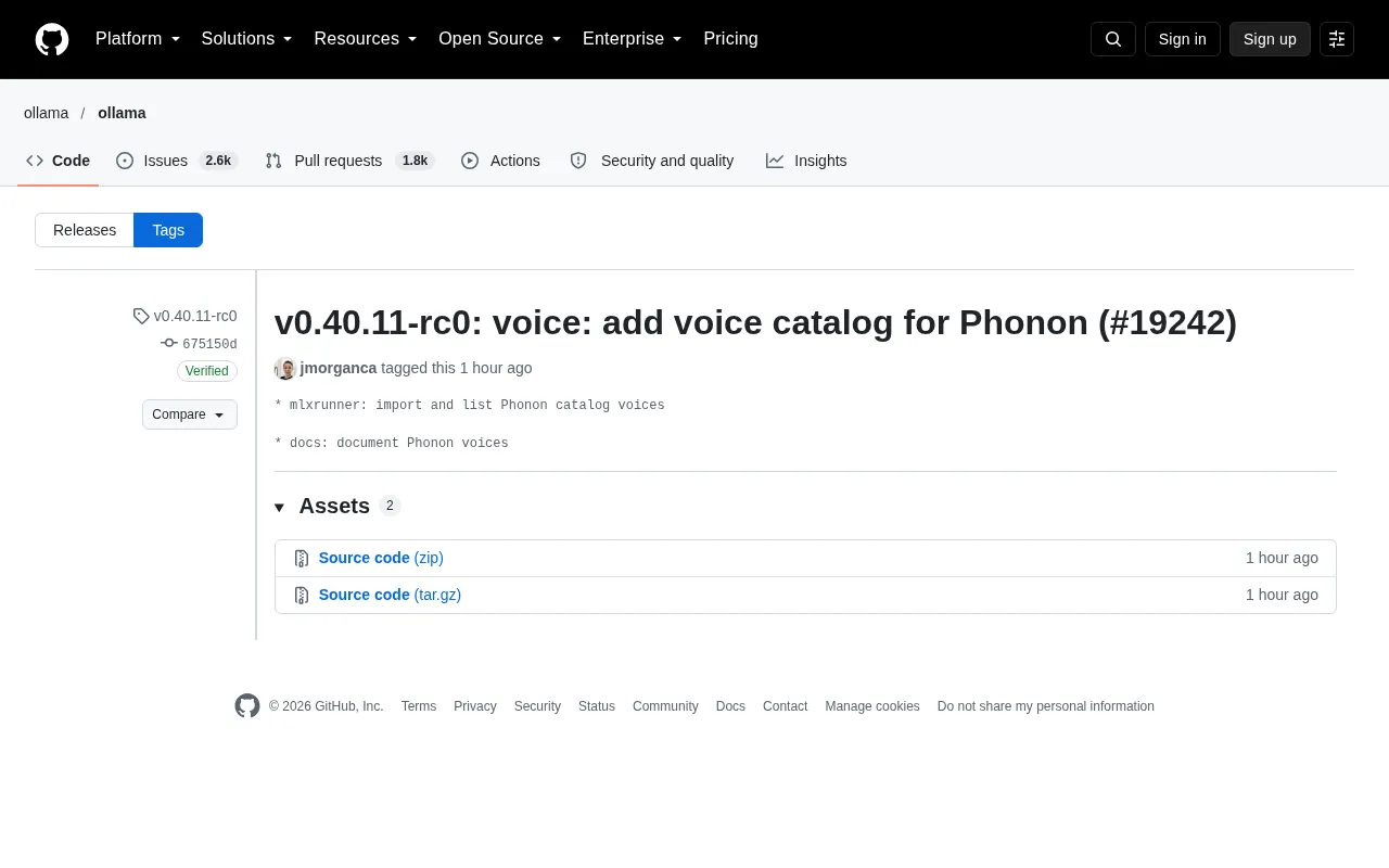 Phonon Voice Catalog Launches: v0.40.11-rc0 Completes a Key Piece of the Voice Feature