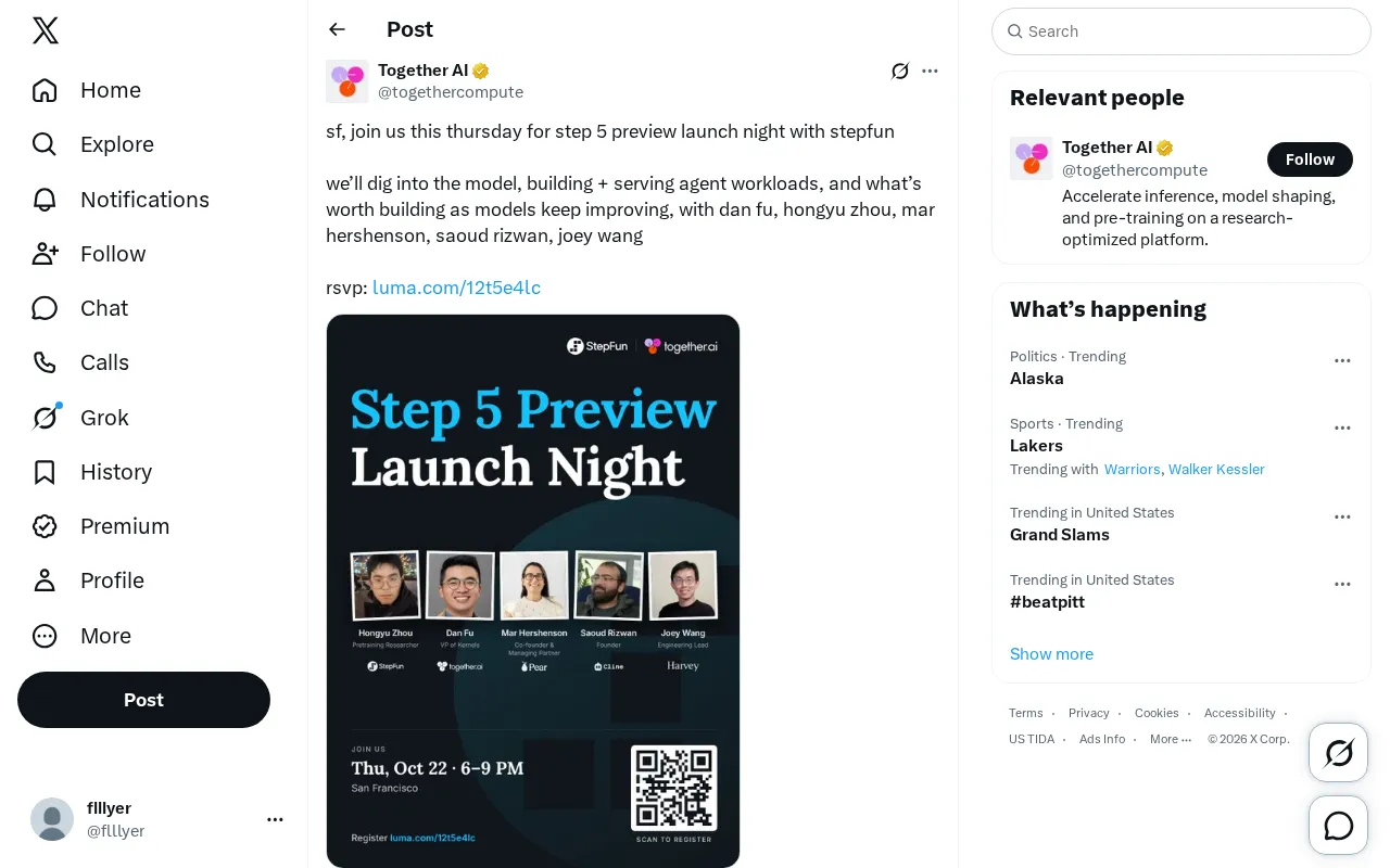 StepFun Step 5 Preview Launch Night: A Look Ahead at Model Building and Agent Workloads