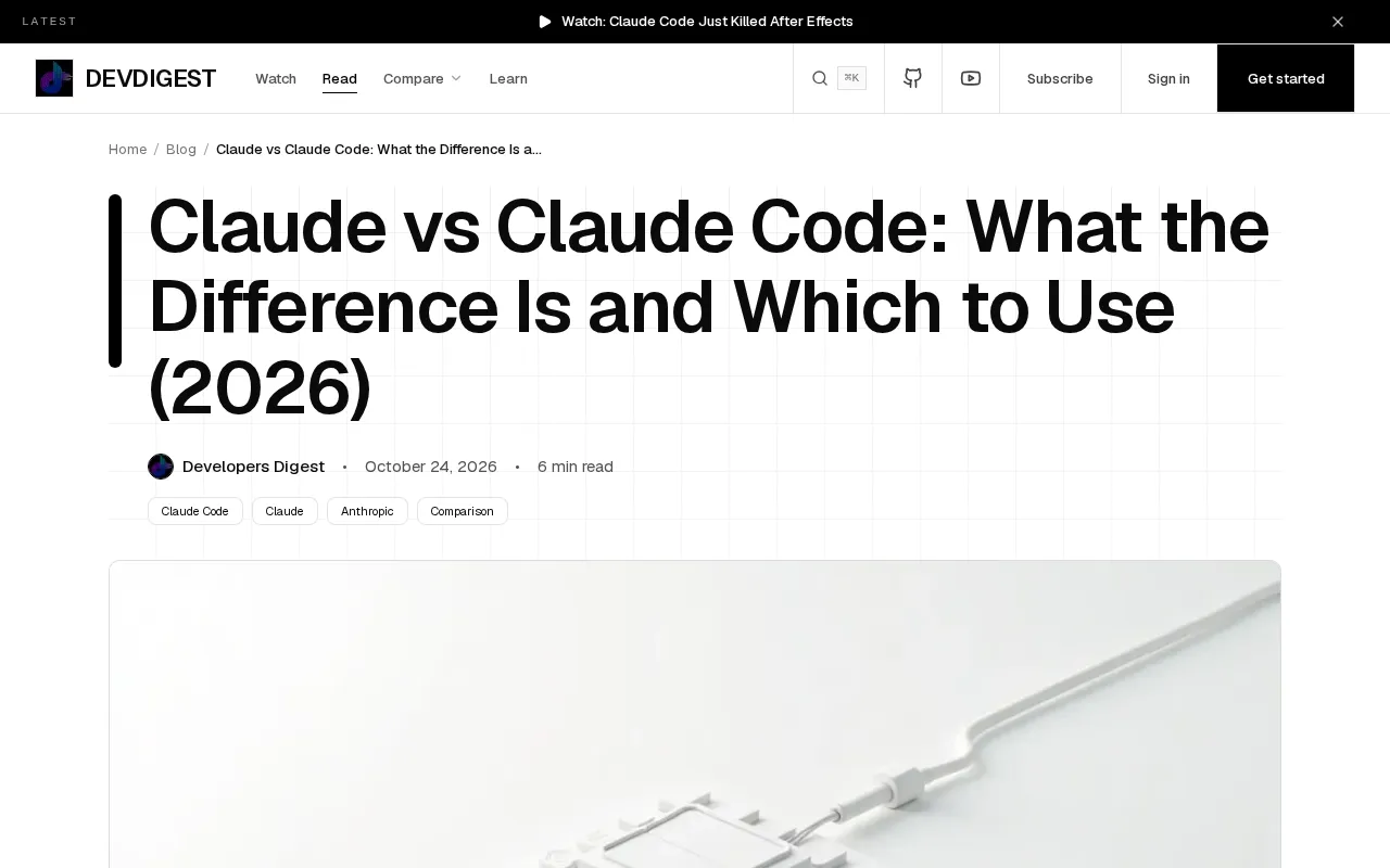 Claude vs Claude Code: What's the Difference and Which Should You Use?