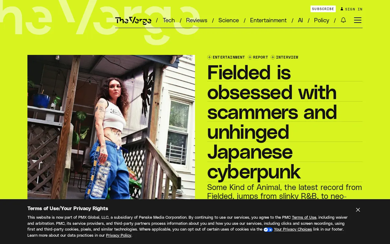 Fielded's New Work Focuses on Scammers and Japanese Cyberpunk