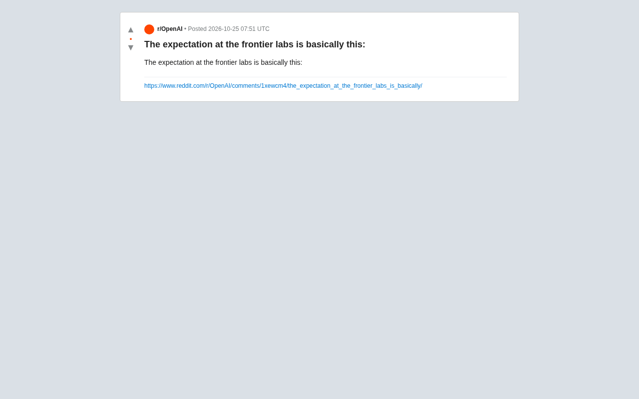 前沿实验室对AI的预期:Reddit热议与行业趋势解读