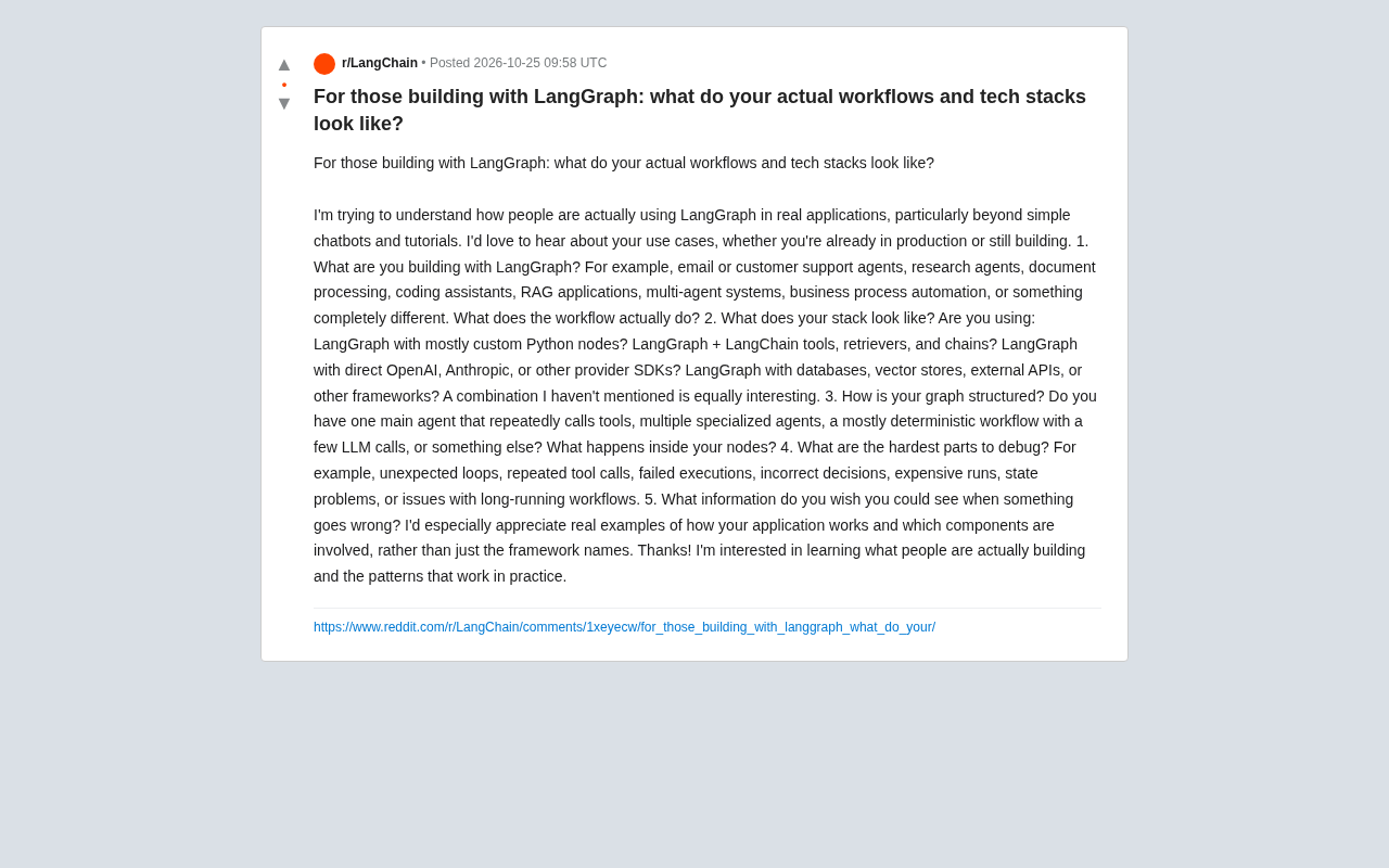LangGraph in Practice: A Deep Dive into Real Developer Workflows and Tech Stacks