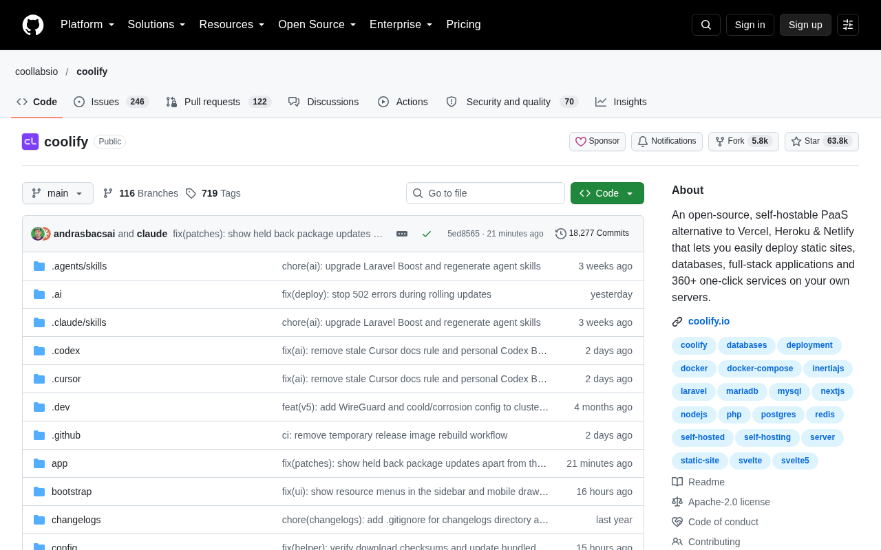 Coolify:自托管PaaS新选择,替代Vercel与Heroku