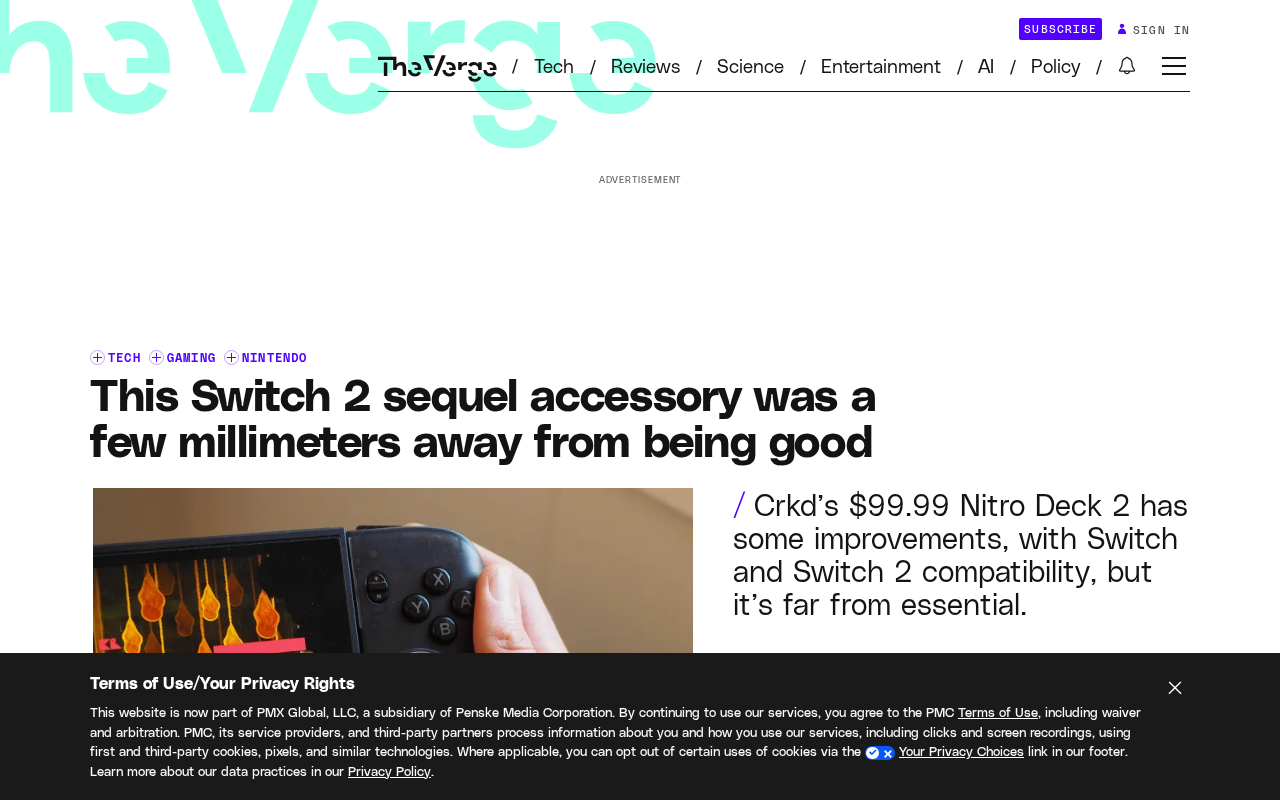 Switch 2配件评测:Nitro Deck 2差几毫米就完美