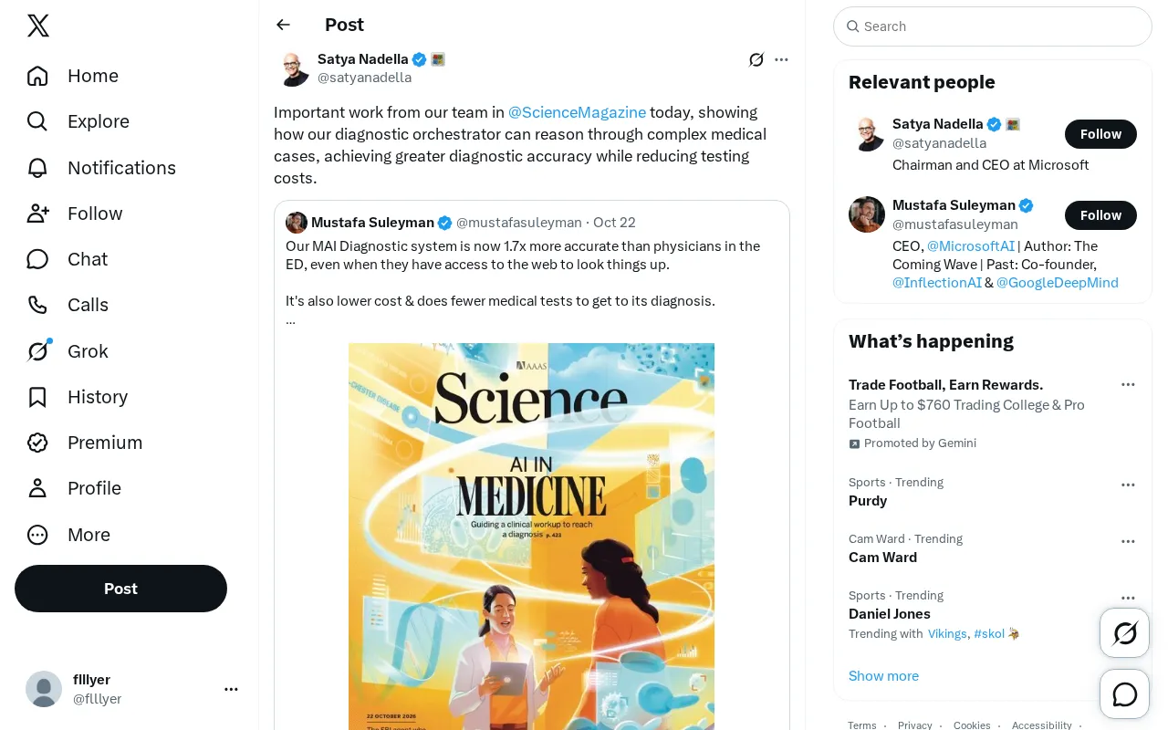 AI Diagnostic Orchestrator Lands in Science: More Accurate Reasoning and Lower Costs for Complex Cases