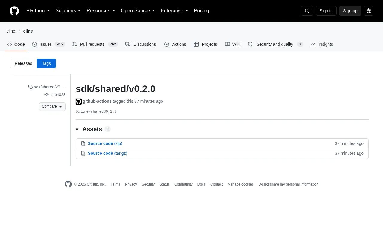 Cline Releases @cline/shared 0.2.0: AI Coding Tool SDK Update