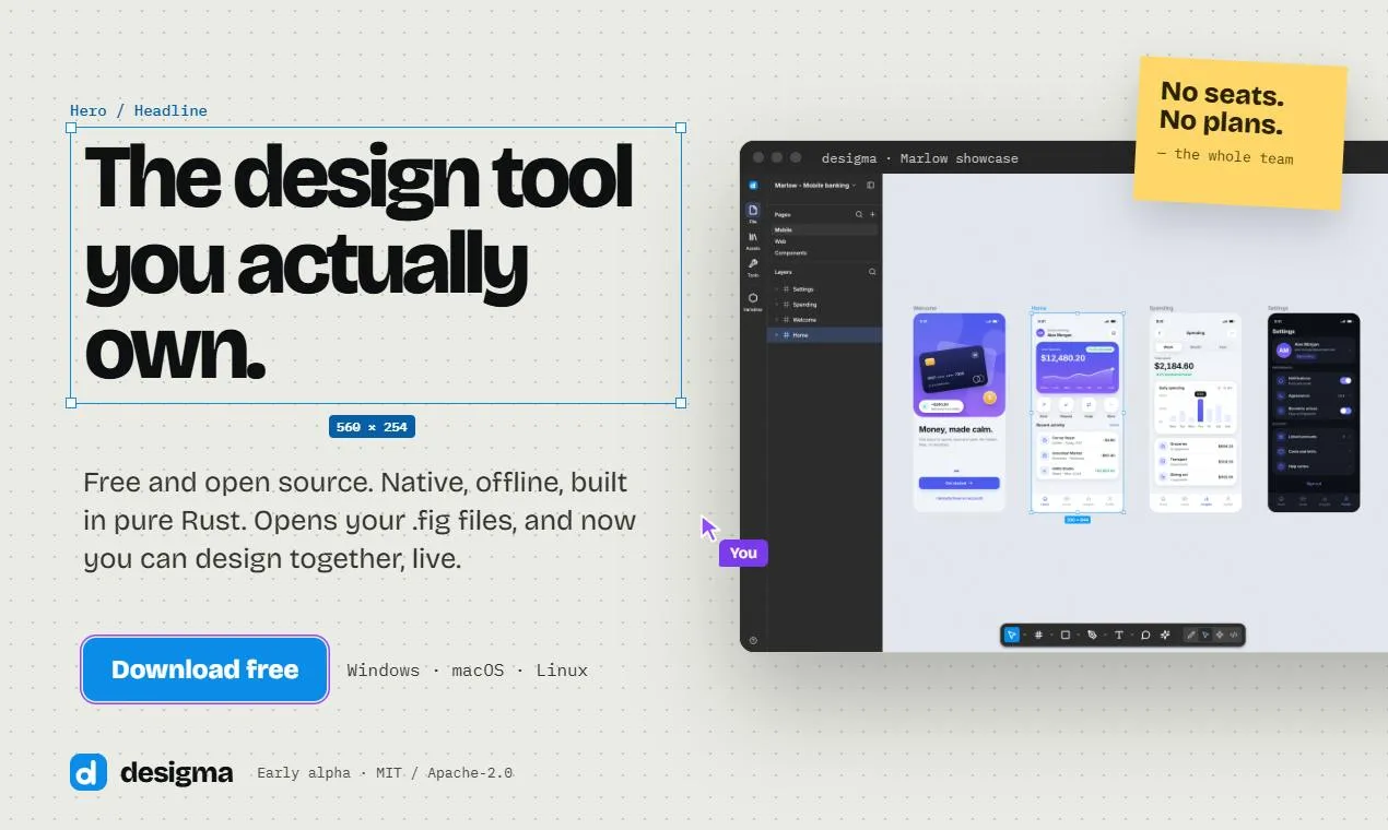Desigma: A Free Figma Alternative Built with Rust