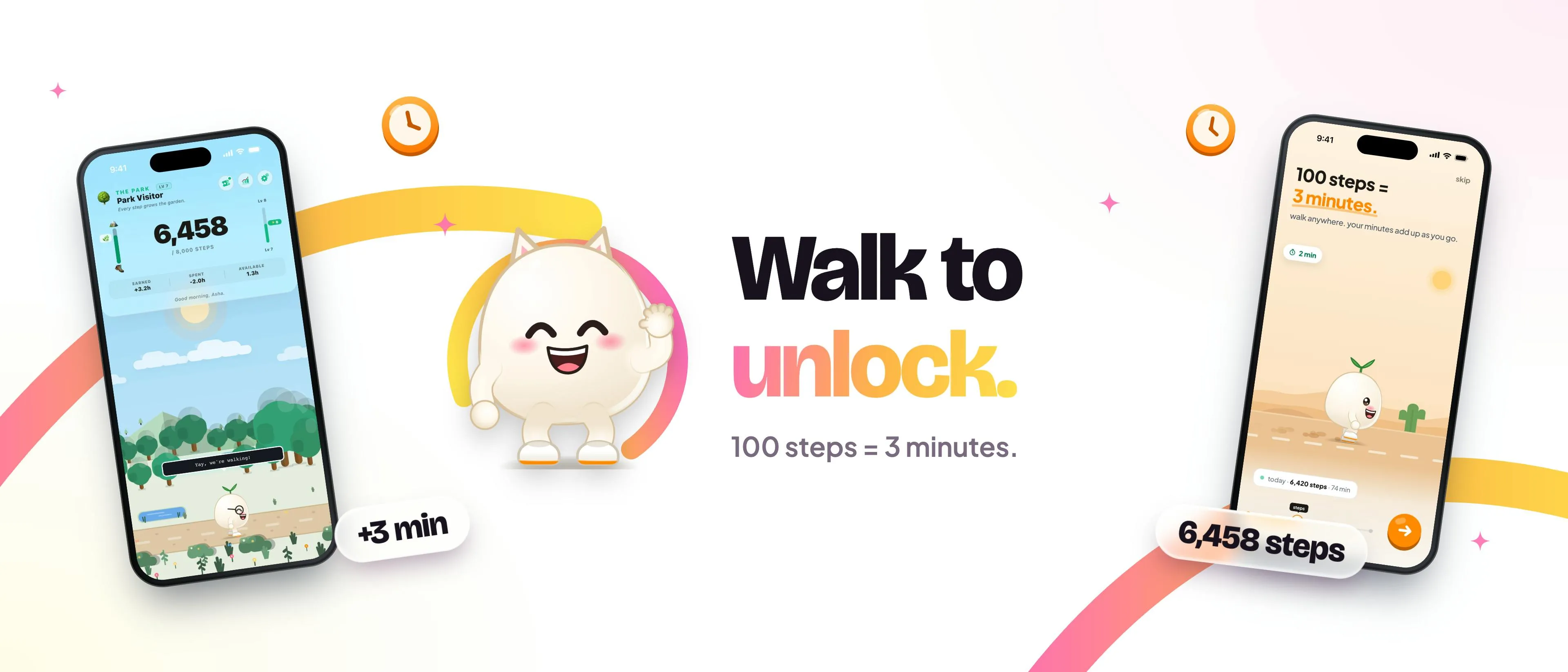 Mozy: An App Blocker That Trades Steps for Screen Time