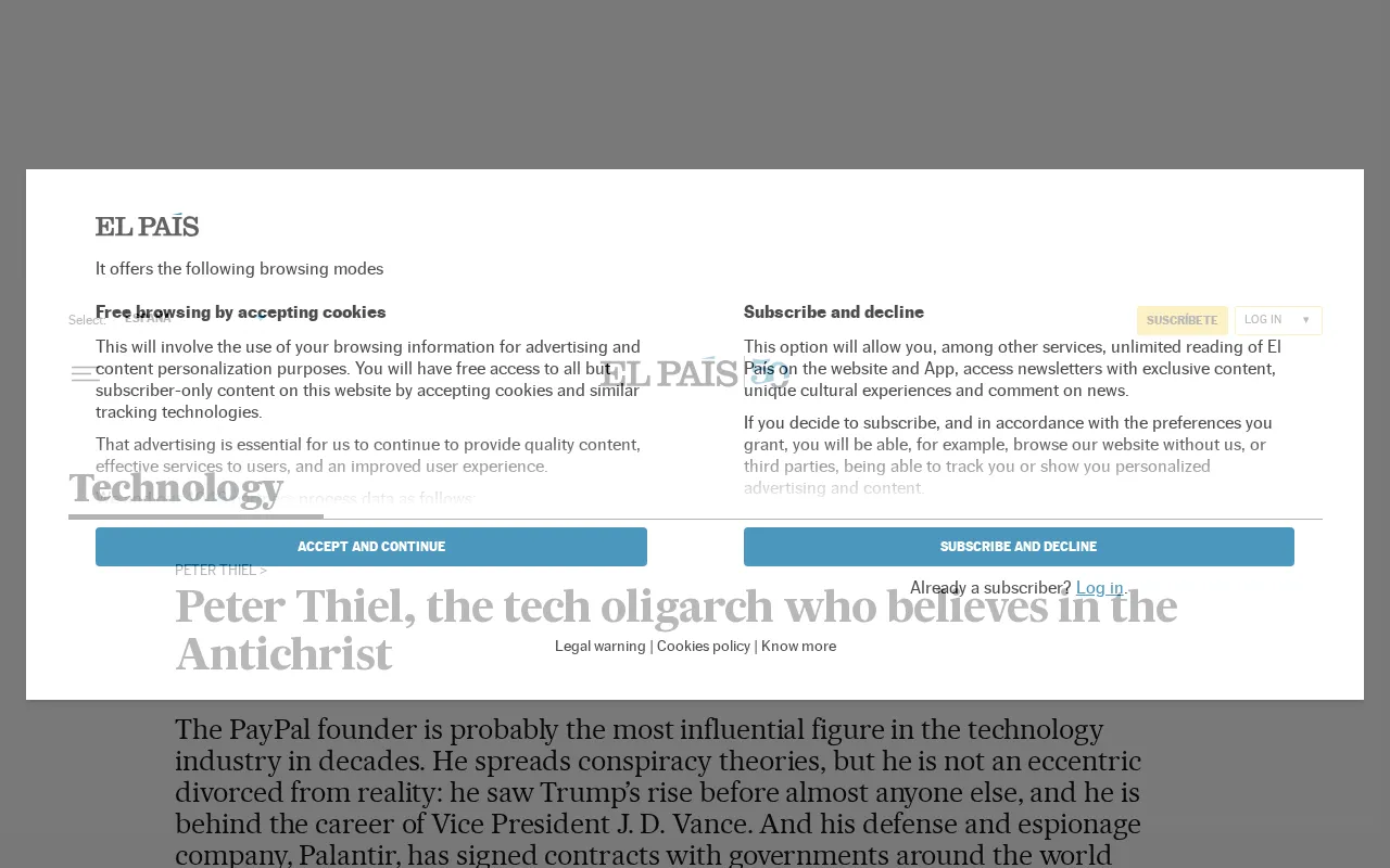 Peter Thiel:相信敌基督的科技寡头