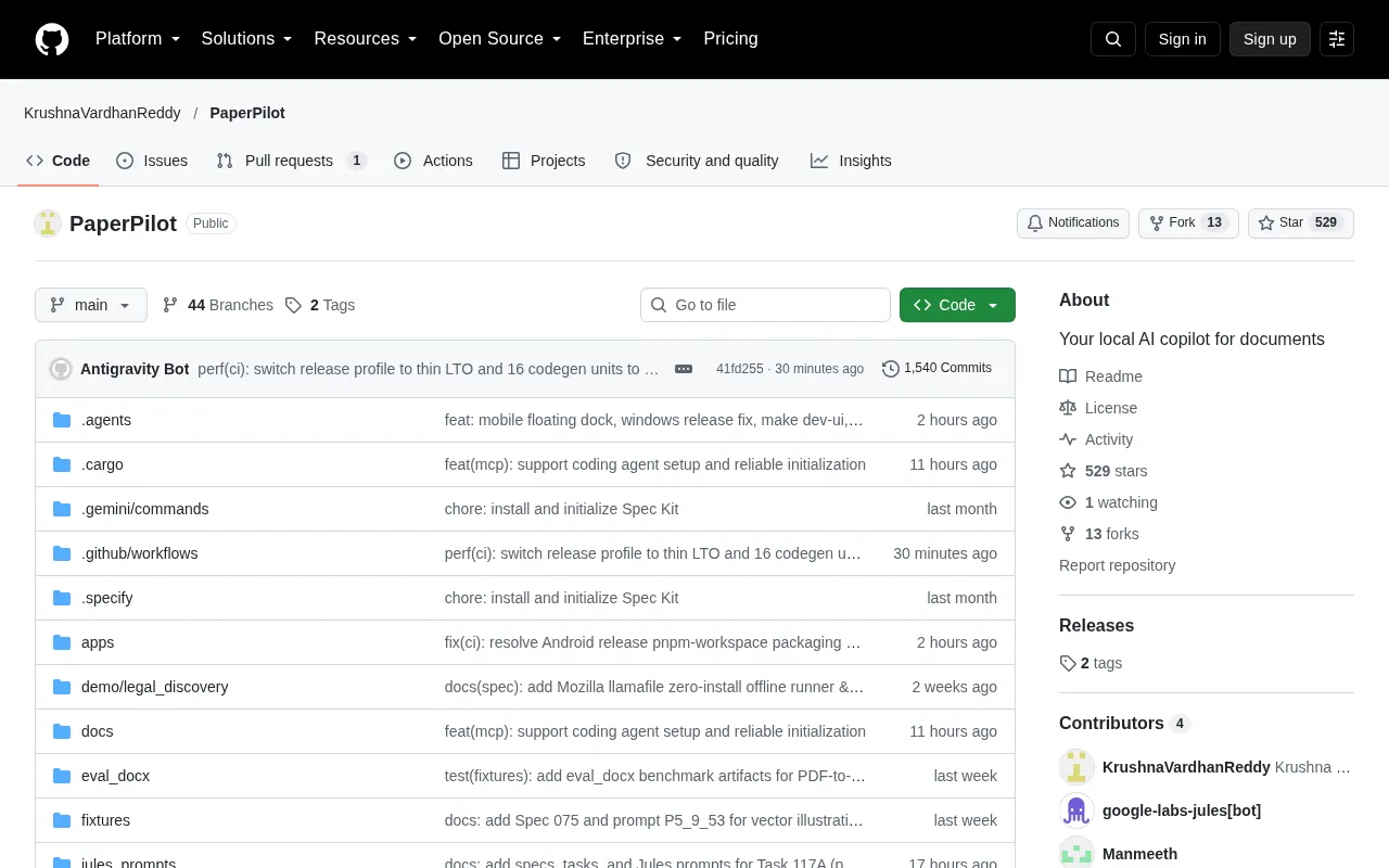 PaperPilot:纯Rust零云端PDF引擎,WASM+MCP双加持