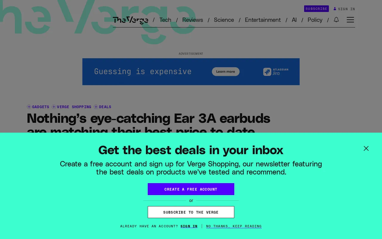 Nothing Ear 3A headphones drop to $79, all four colors at historic low