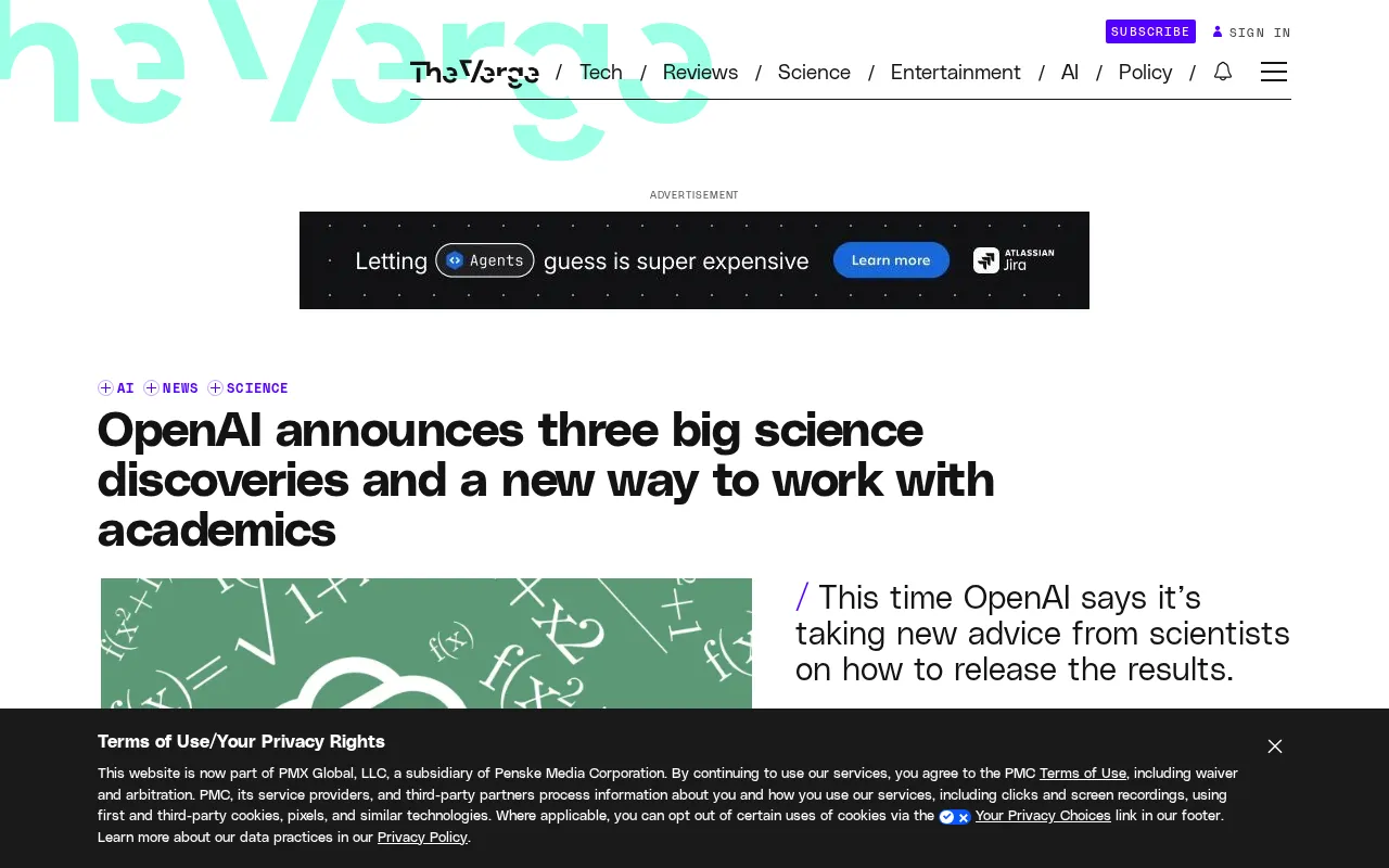 OpenAI Unveils Three More Major Scientific Discoveries, Introduces "Shepherd" Expert Review Mechanism