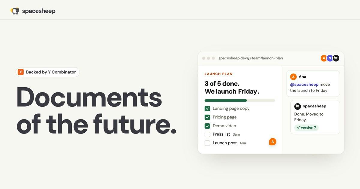 Spacesheep: Turning AI Agent Work into Collaborative Interactive Spaces
