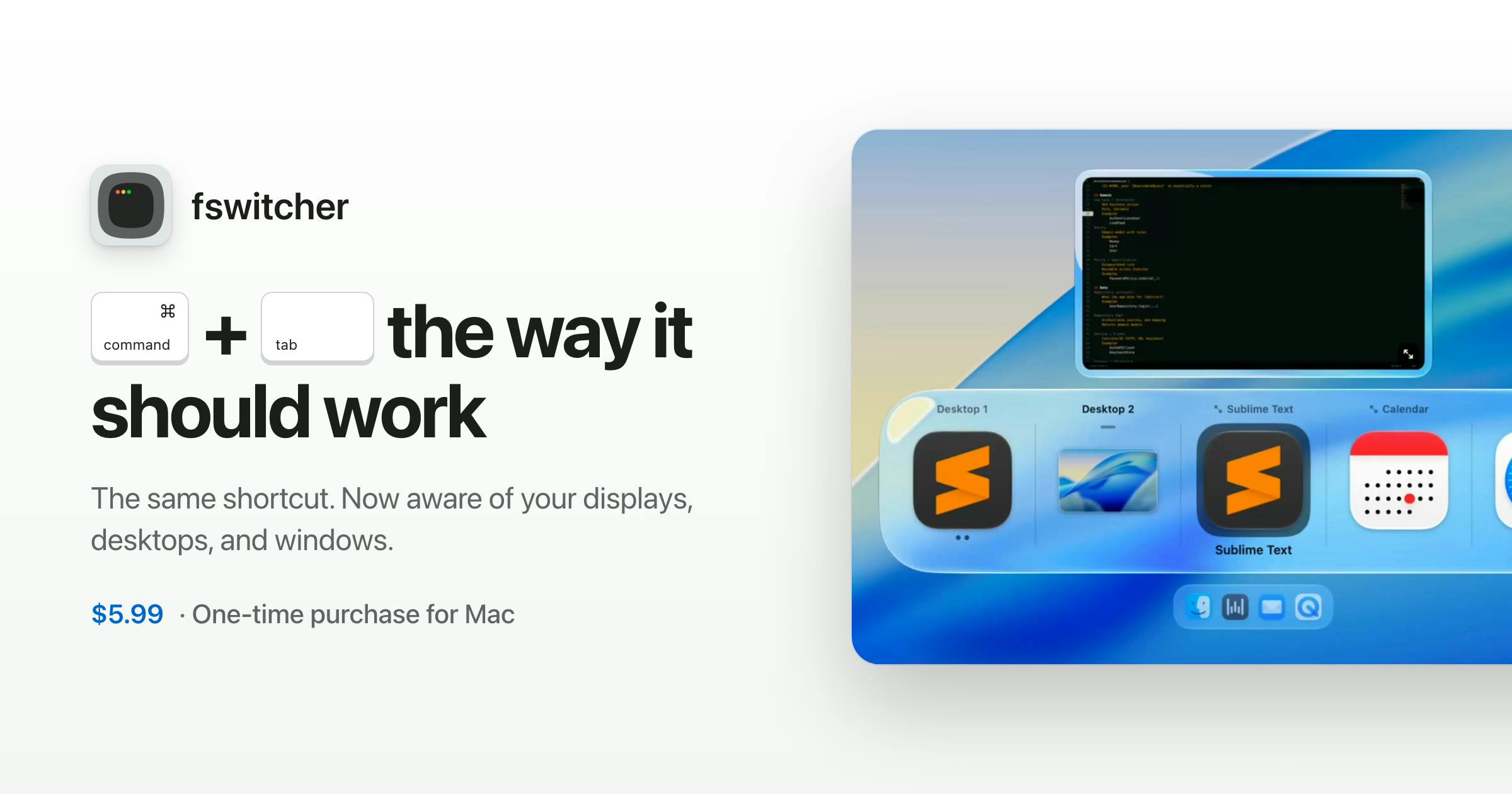 fswitcher product screenshot