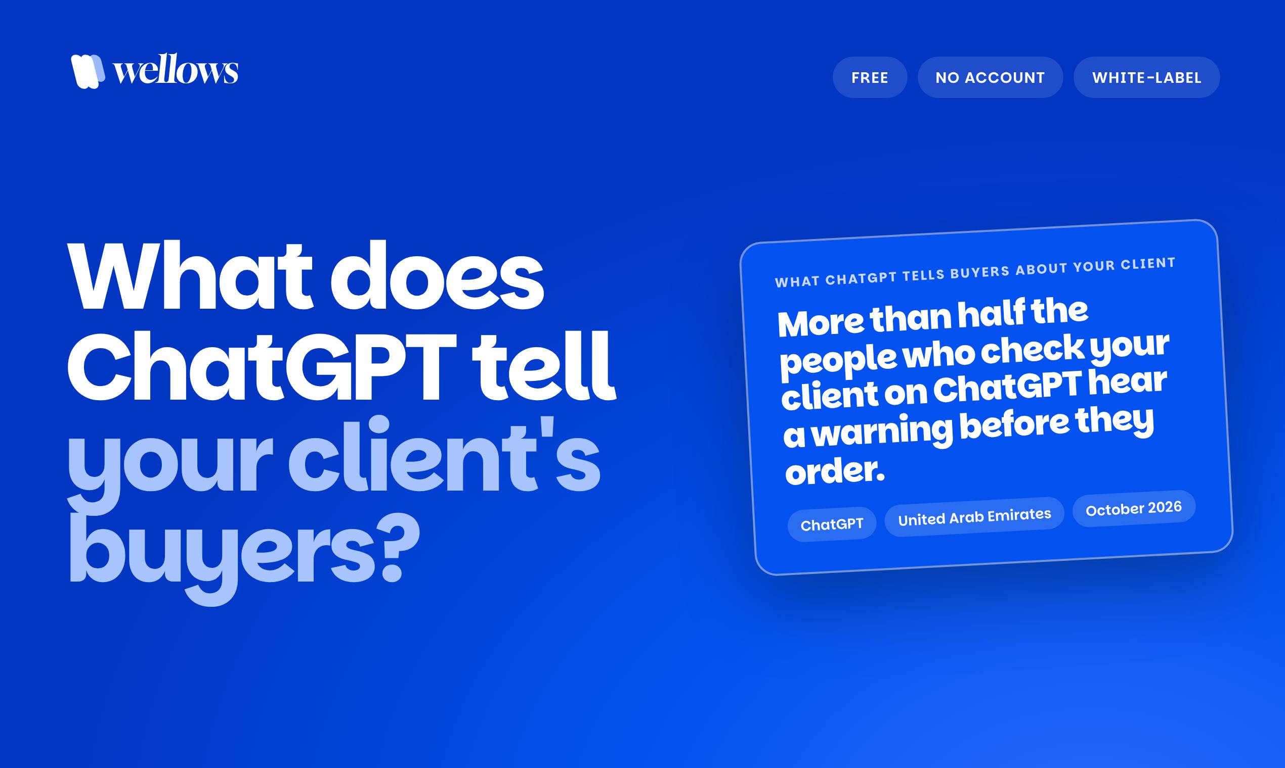Free AI Visibility Report: Turn ChatGPT's Brand Assessment into a Marketing Tool