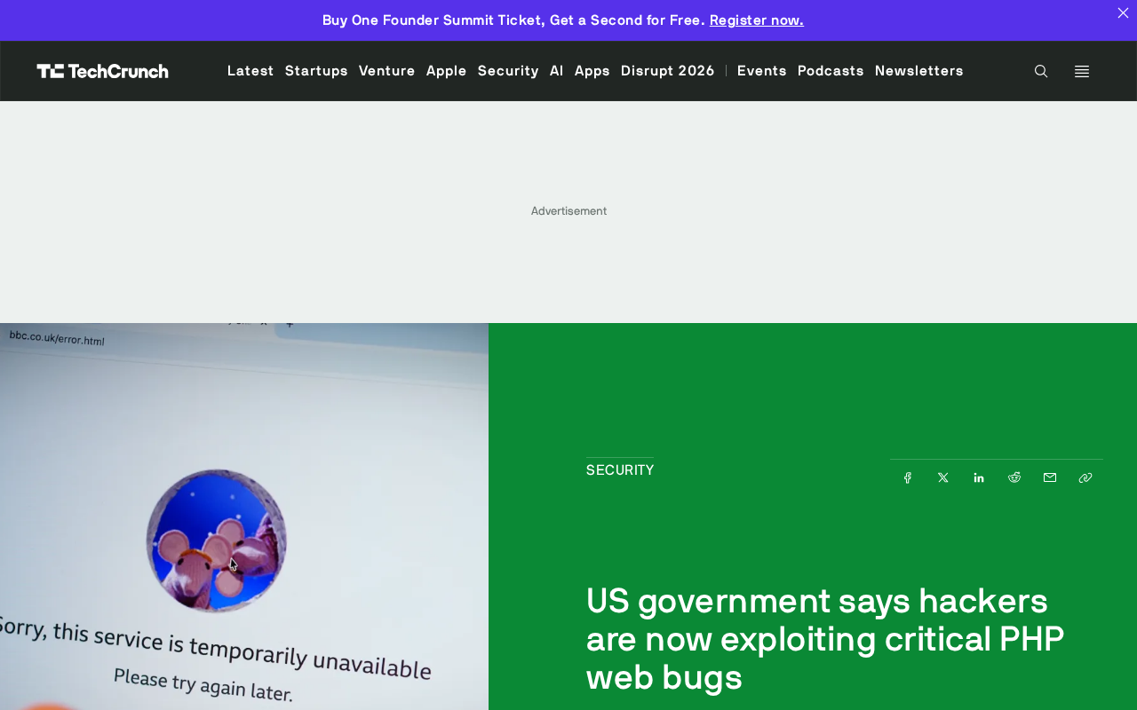 US Government Warns: Critical PHP Vulnerability Is Being Actively Exploited by Hackers
