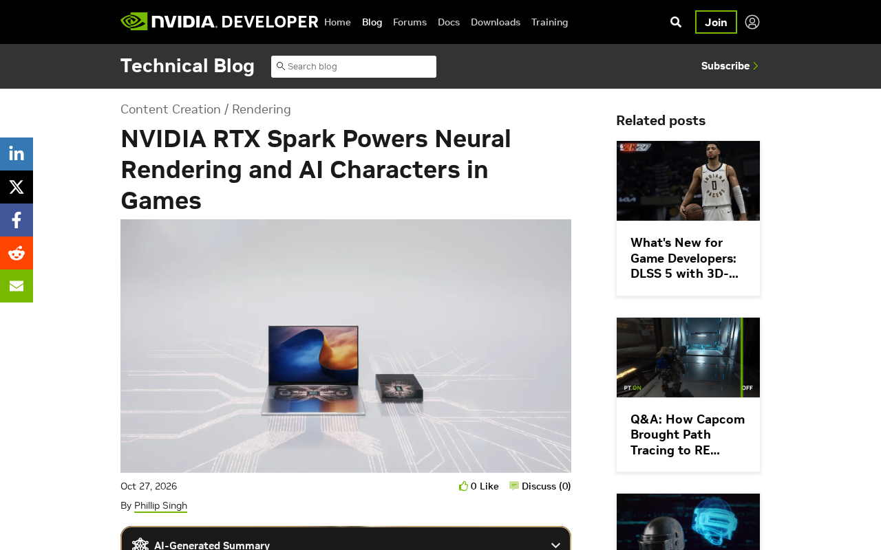 NVIDIA RTX Spark:用本地AI算力重构游戏神经渲染