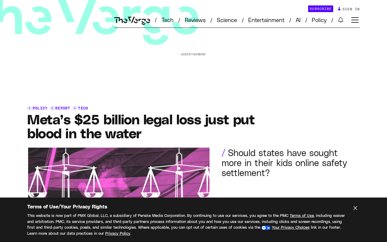 Meta's $25 Billion Verdict Lands, Reshaping Legal Risk for Tech Giants