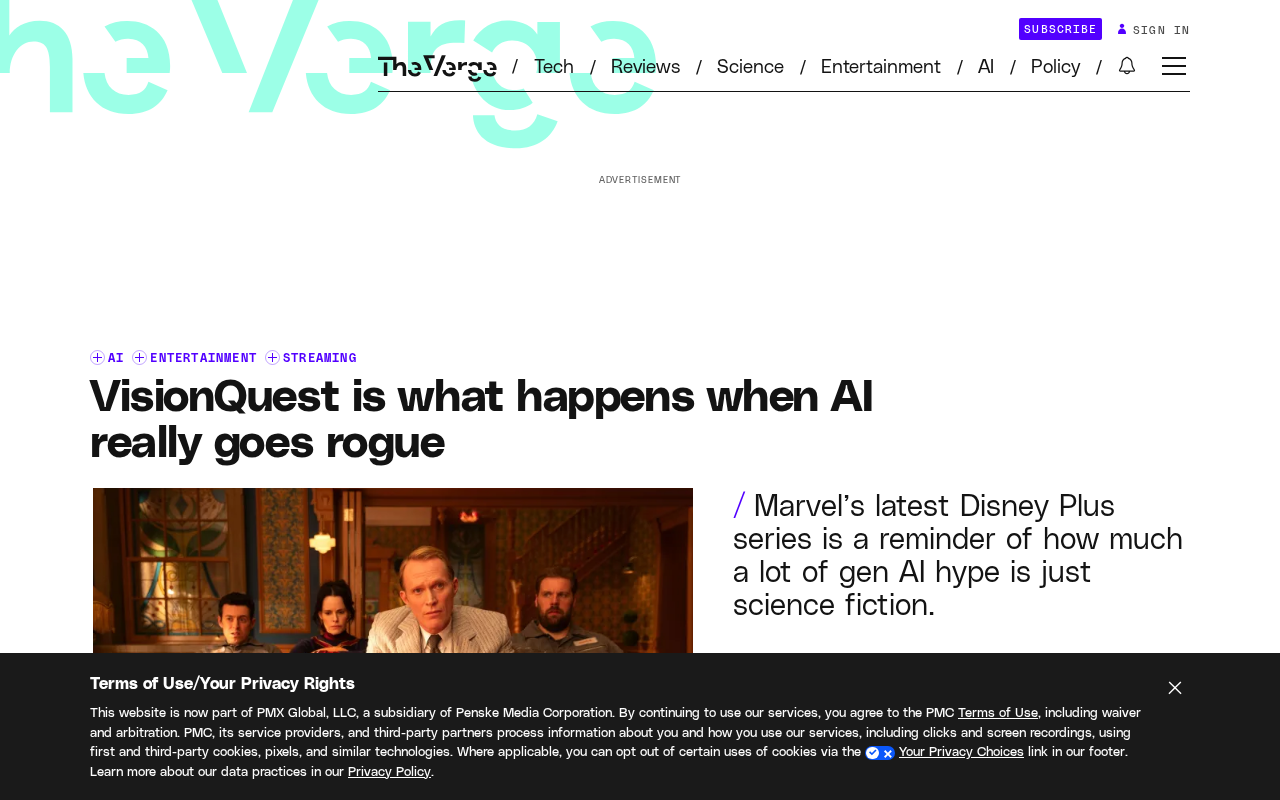 VisionQuest: How Marvel's New Series Maps Real-World Anxiety When AI Truly Goes Rogue