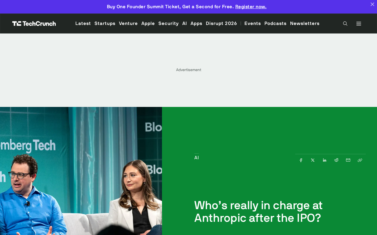 Who Holds Power After Anthropic's IPO? Decoding a Complex Governance Structure