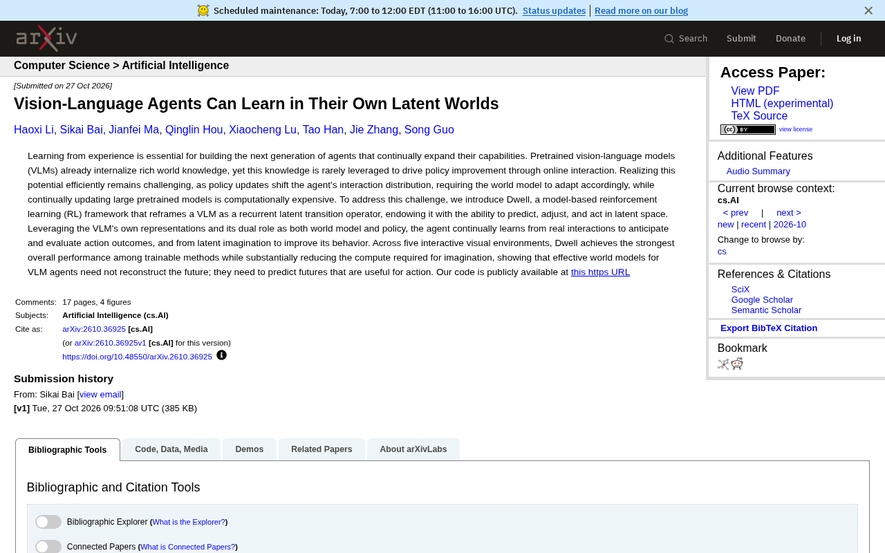 VLM Agents Self-Evolve in Latent Worlds: A Deep Dive into the Dwell Framework