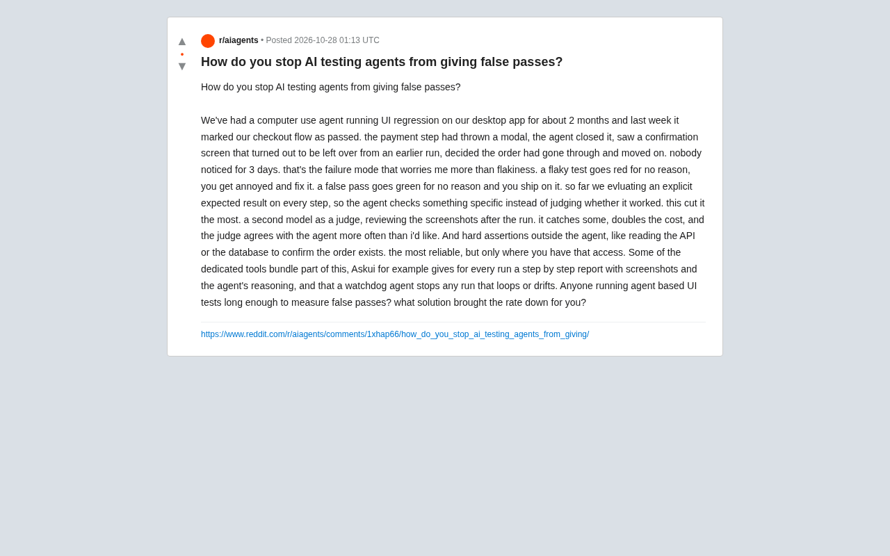 How to Reduce False Pass Rates in AI Testing Agents: Four Practical Strategies