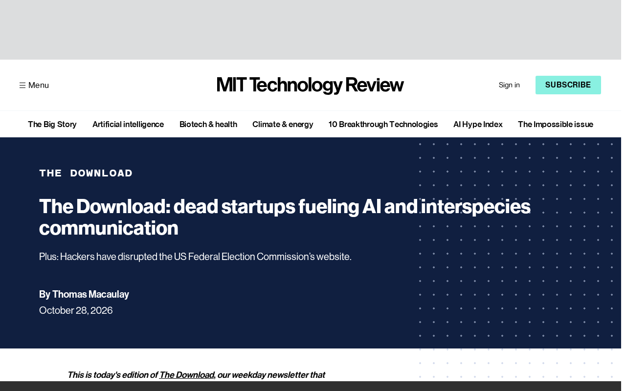 Dead Startups' Data Is Becoming AI Training's New Goldmine