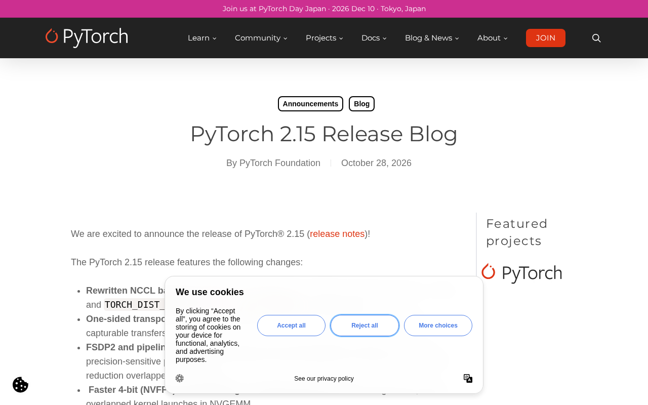 PyTorch 2.15 Released: NCCL Backend Rewritten and Made Default