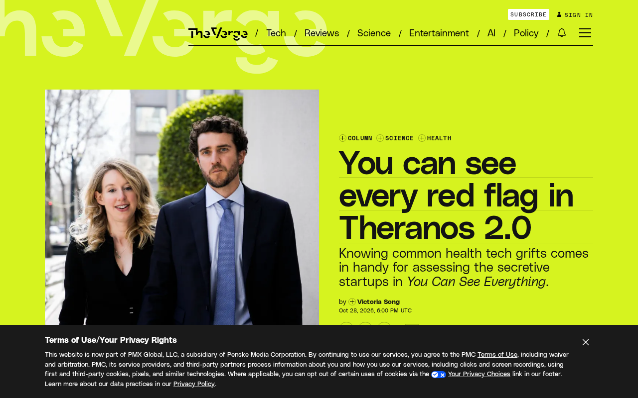Theranos 2.0? Spotting the Red Flags of Tech Fraud Through 'The Rehearsal'