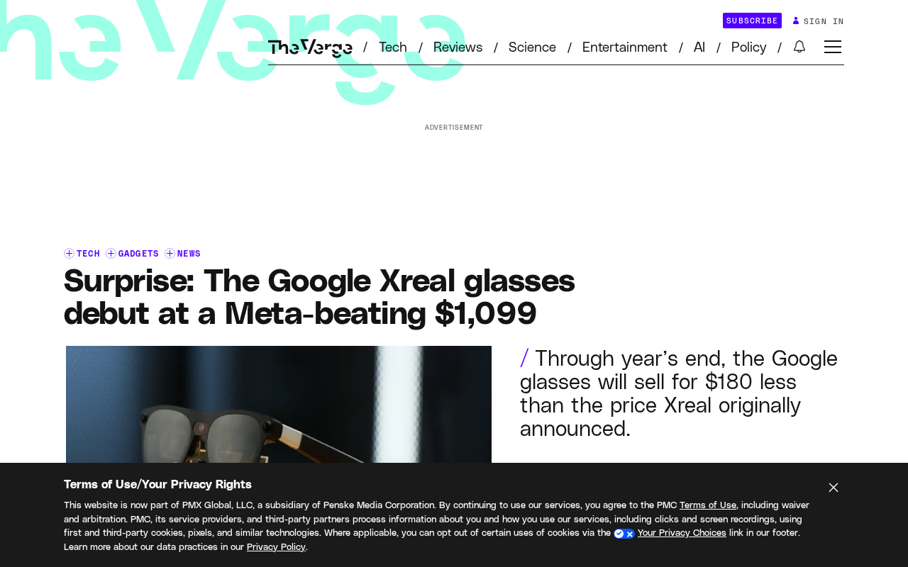 Google Xreal Aura glasses launch