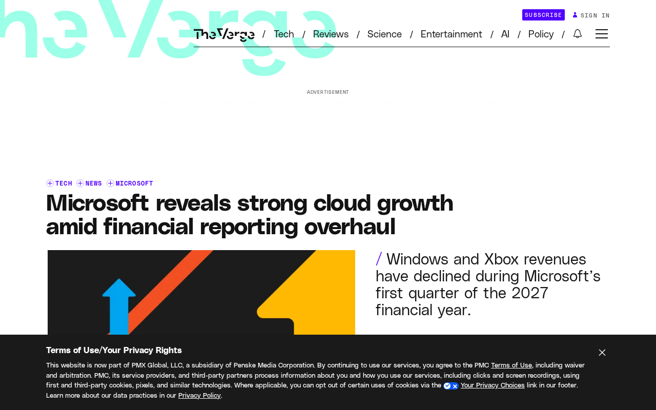 Microsoft earnings